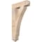 Ekena Millwork Thorton Arts & Crafts Smooth Bracket, Douglas Fir, 3 1/2"W x 16"D x 28"H BKT04X16X28THR03SDF - alternate 1